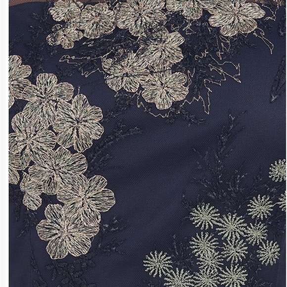 JS Collections - Hope Floral Embroidered
Cocktail Dress - Picture 5 of 5